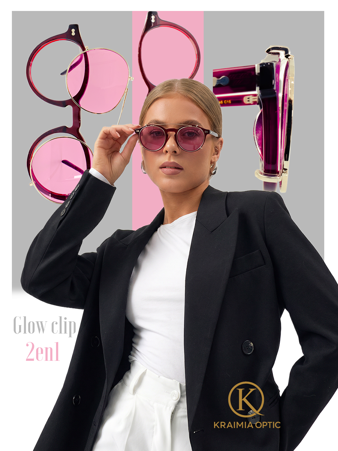 Post4 Lunette avec applique