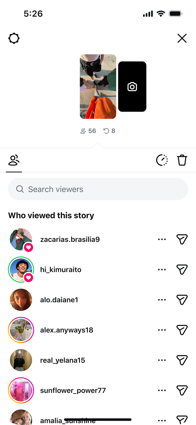 Instagram Plus Viewer Insights et données sur les vues des Stories