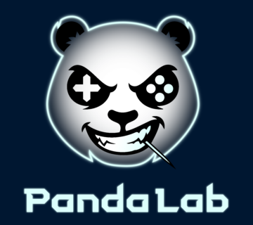Panda Lab Logo Neon Version 360x320